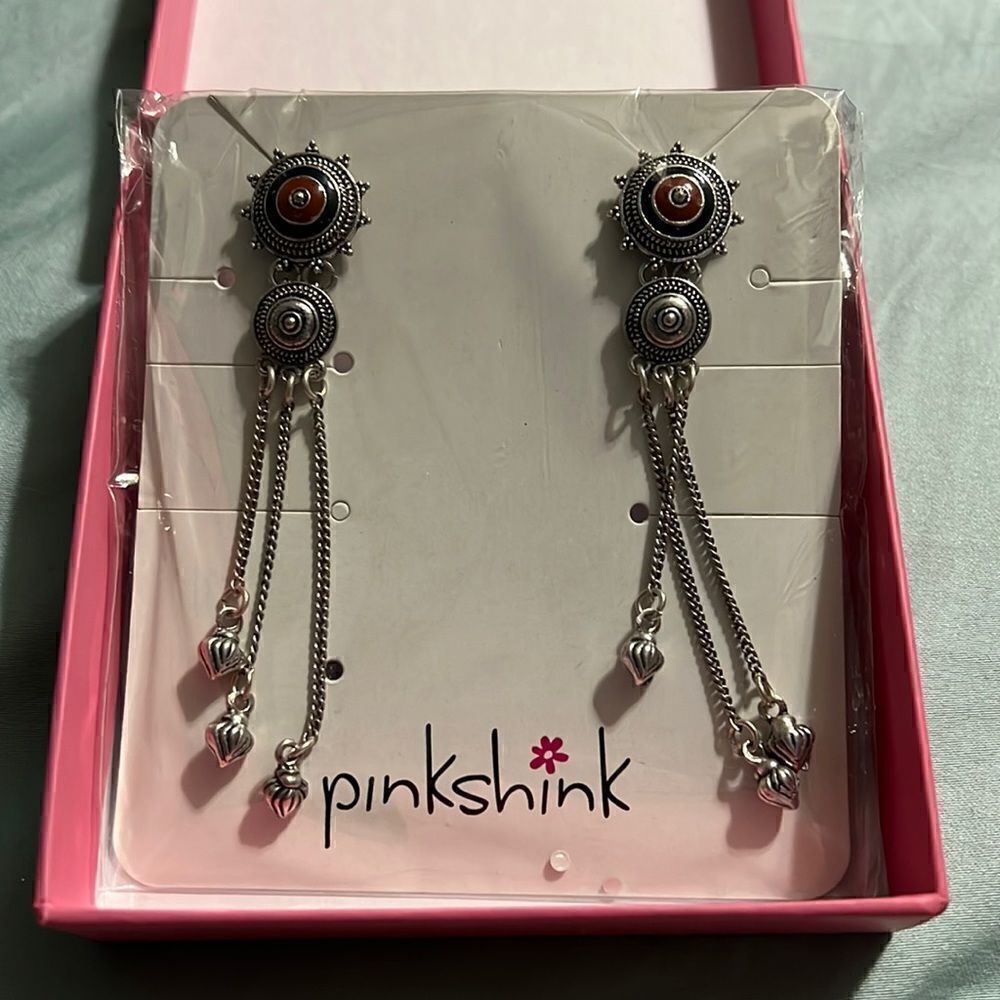 New Pinkshink Dangle Earrings 